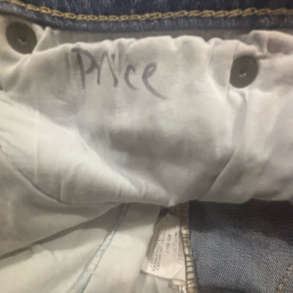 Wrangler Aura Women’s Jeans Sz 4 Mid Rise Straight Leg Blue Denim Stretch 30x30 - Picture 5 of 6